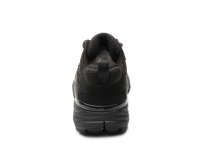 Hiking Shoes - Black leather hiking shoes